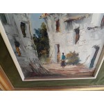 Средна картина масло на фазер, хубава двойна рамка - 3596 - КА42